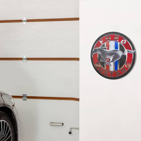 Ford Mustang Dome Metal Sign